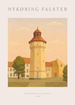 Nykøbing Falster Vandtårn Plakat