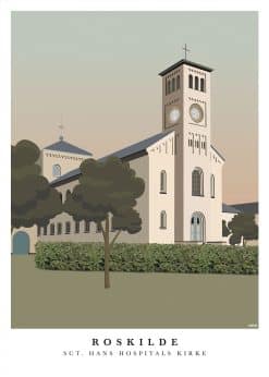 Roskilde Sct. Hans Hospitals Kirke Plakat
