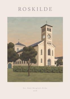 Roskilde Sct. Hans Hospitals Kirke Plakat