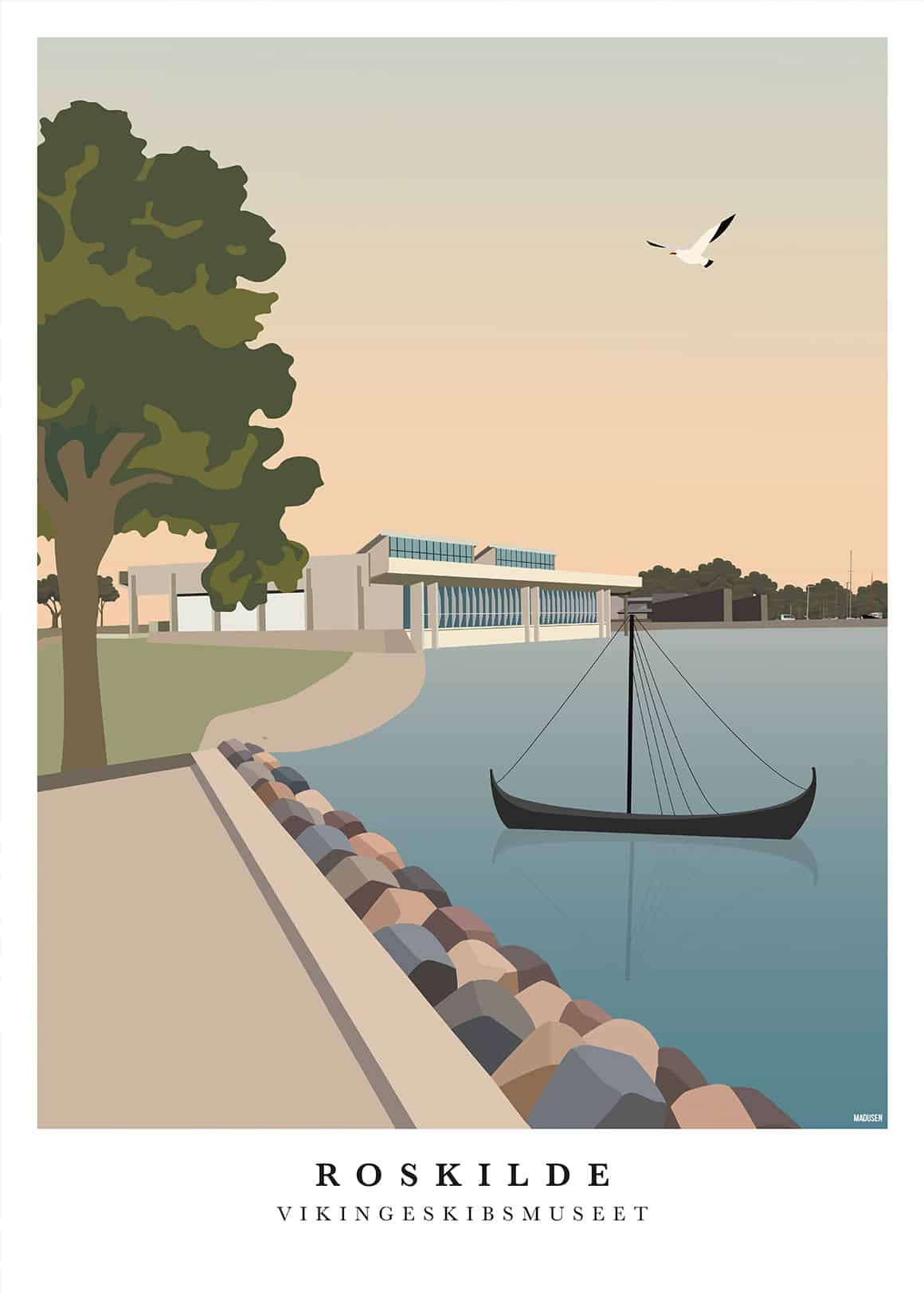 Roskilde Vikingeskibsmuseum Plakat