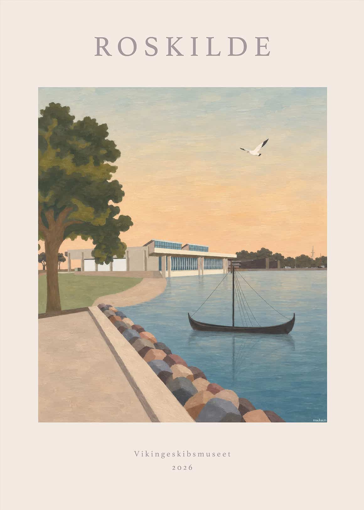 Roskilde Vikingeskibsmuseum Plakat