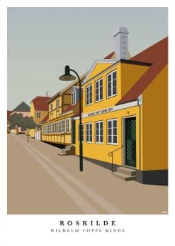 Roskilde Wilhelm Topps Minde Plakat