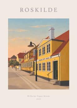 Roskilde Wilhelm Topps Minde Plakat