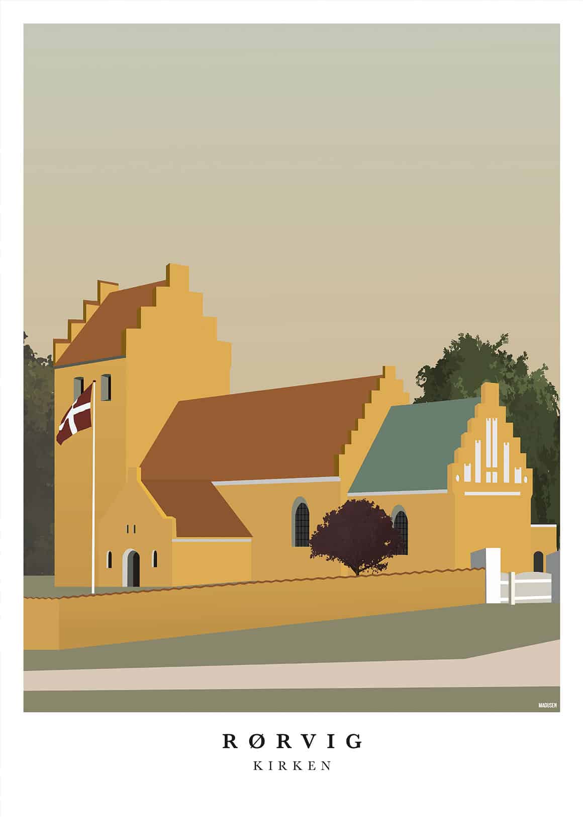 Rørvig Kirke Plakat