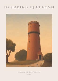 Nykøbing Sjælland Vandtårn Plakat
