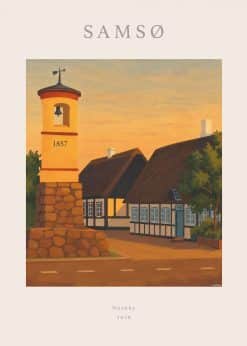 Samsø Nordby Plakat