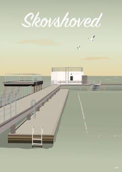 Skovshoved Havbad Plakat