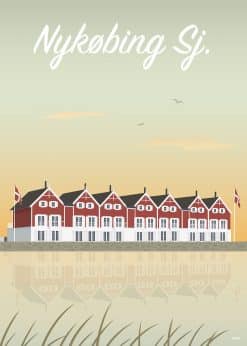 Nykøbing Sjælland Havn Plakat