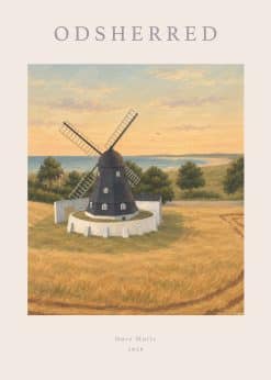 Odsherred Høve Mølle (Asnæs) Plakat