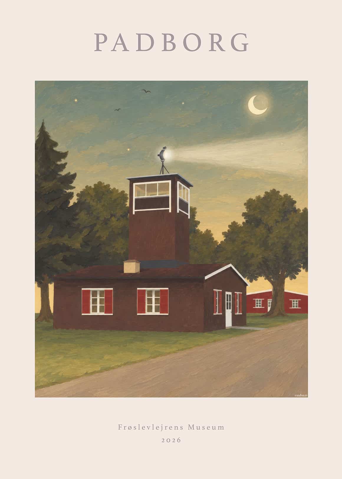 Frøslevlejrens Museum Plakat