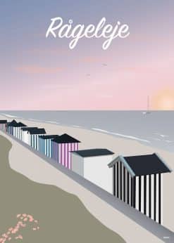 Rågeleje Strand Plakat