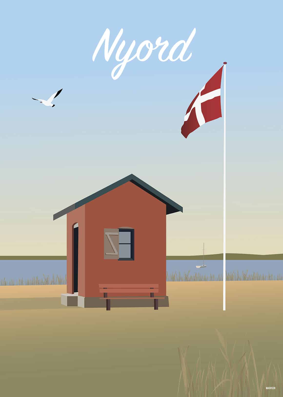 Nyord Lodsmuseum Plakat