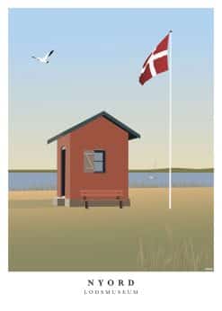 Nyord Lodsmuseum Plakat