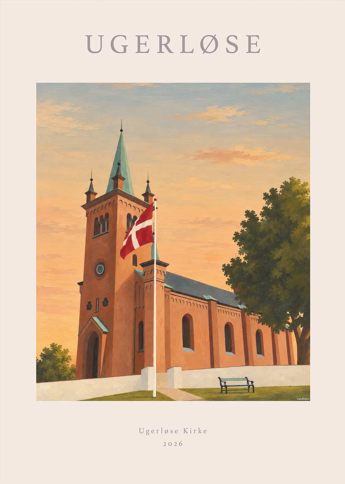 Ugerløse Kirke Plakat