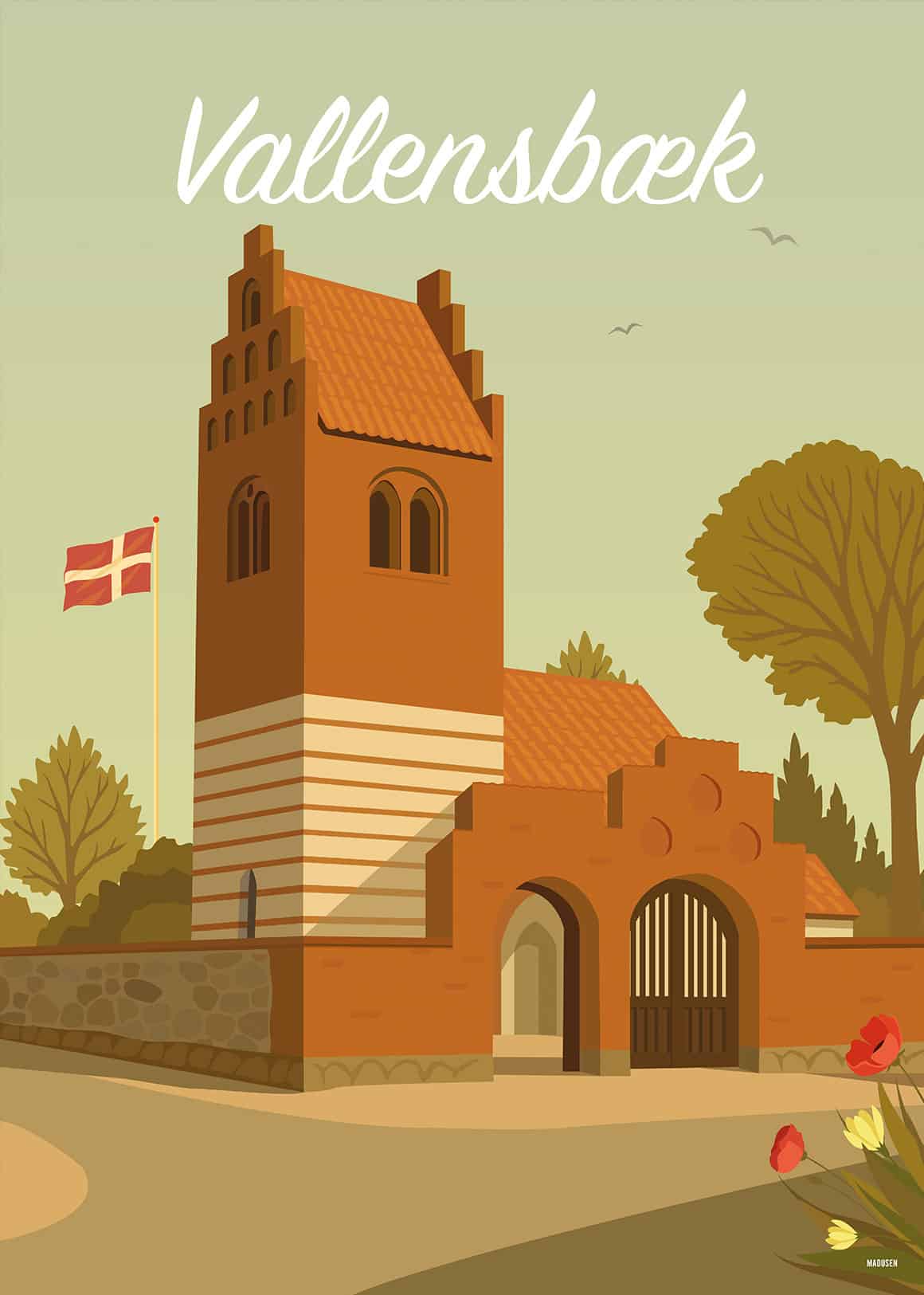 Vallensbæk Kirke Plakat
