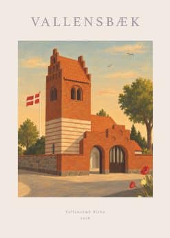 Vallensbæk Kirke Plakat