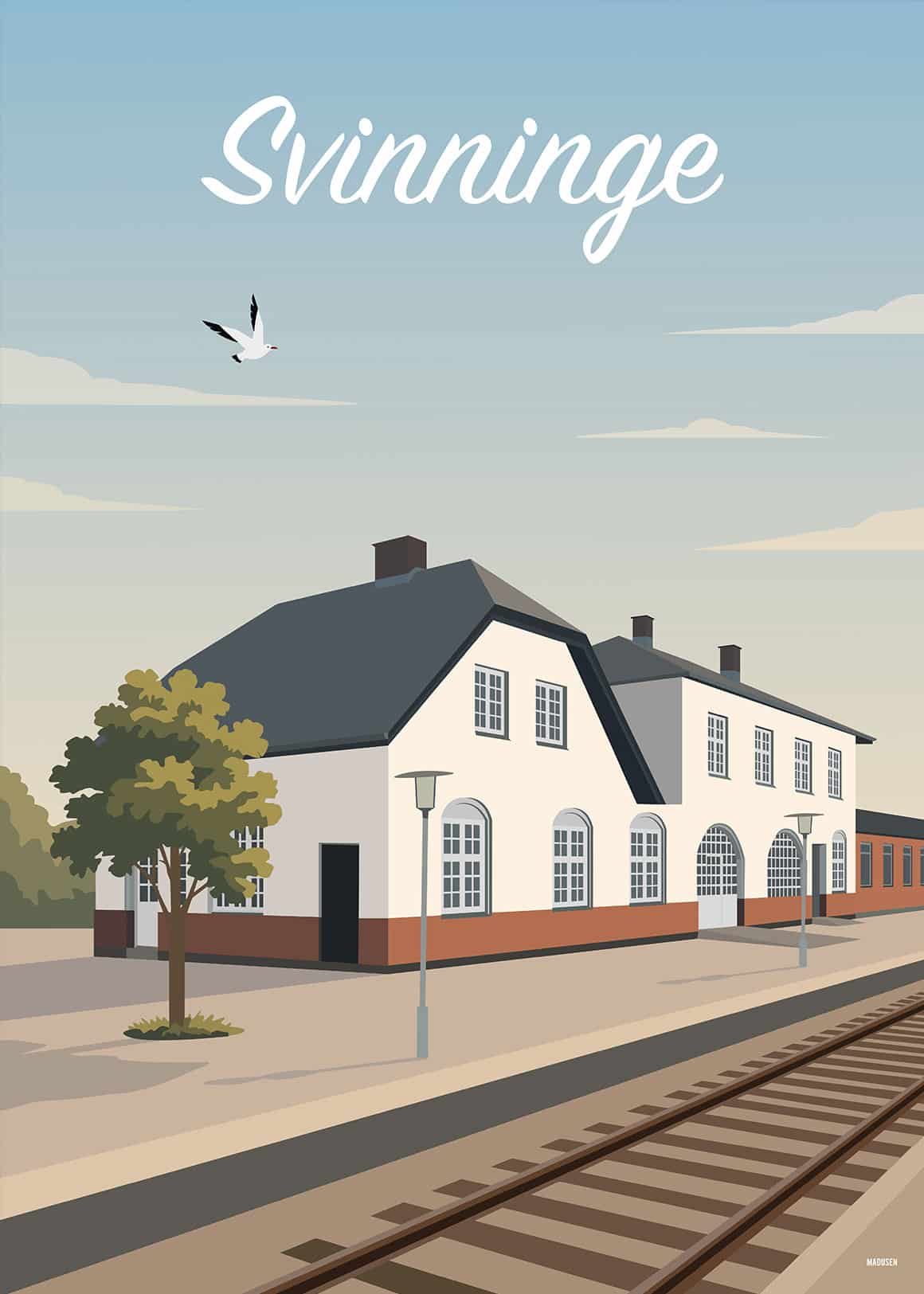 Svinninge Station Plakat