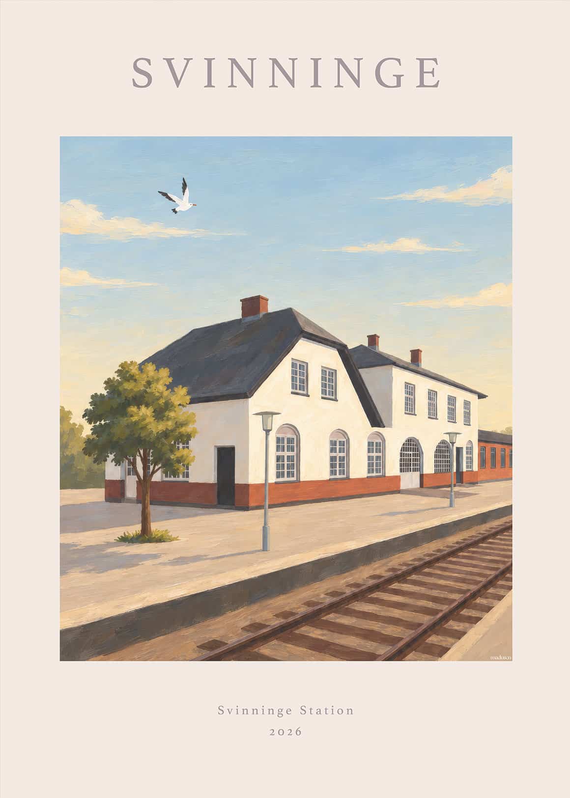 Svinninge Station Plakat