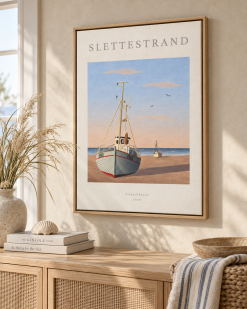 Slettestrand Fiskerbådene Lærredsprint