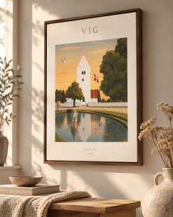 Vig Kirke Lærredsprint