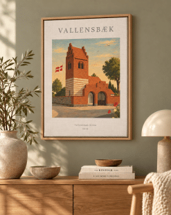 Vallensbæk Kirke Lærredsprint